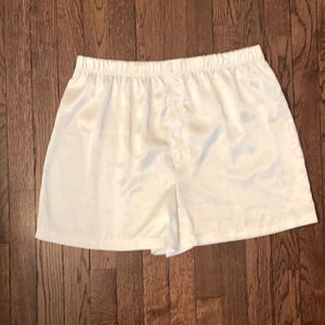 Shirley of Hollywood Satiny Sleep Shorts LN! Sz L